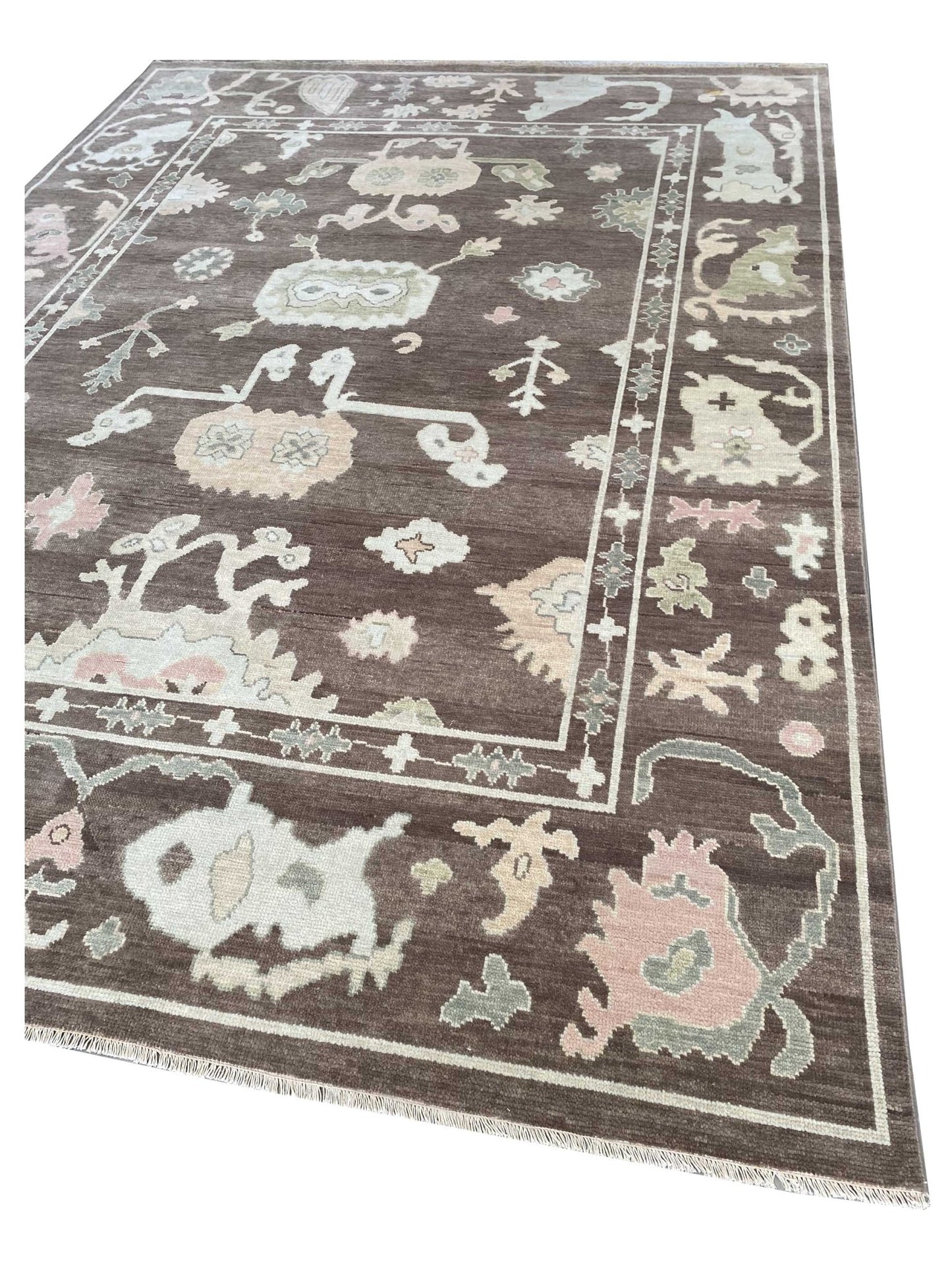 Artisan Blossom - 2 Brown Traditional Knotted Rug - Rugs - Artisan - Atlanta Designer Rugs