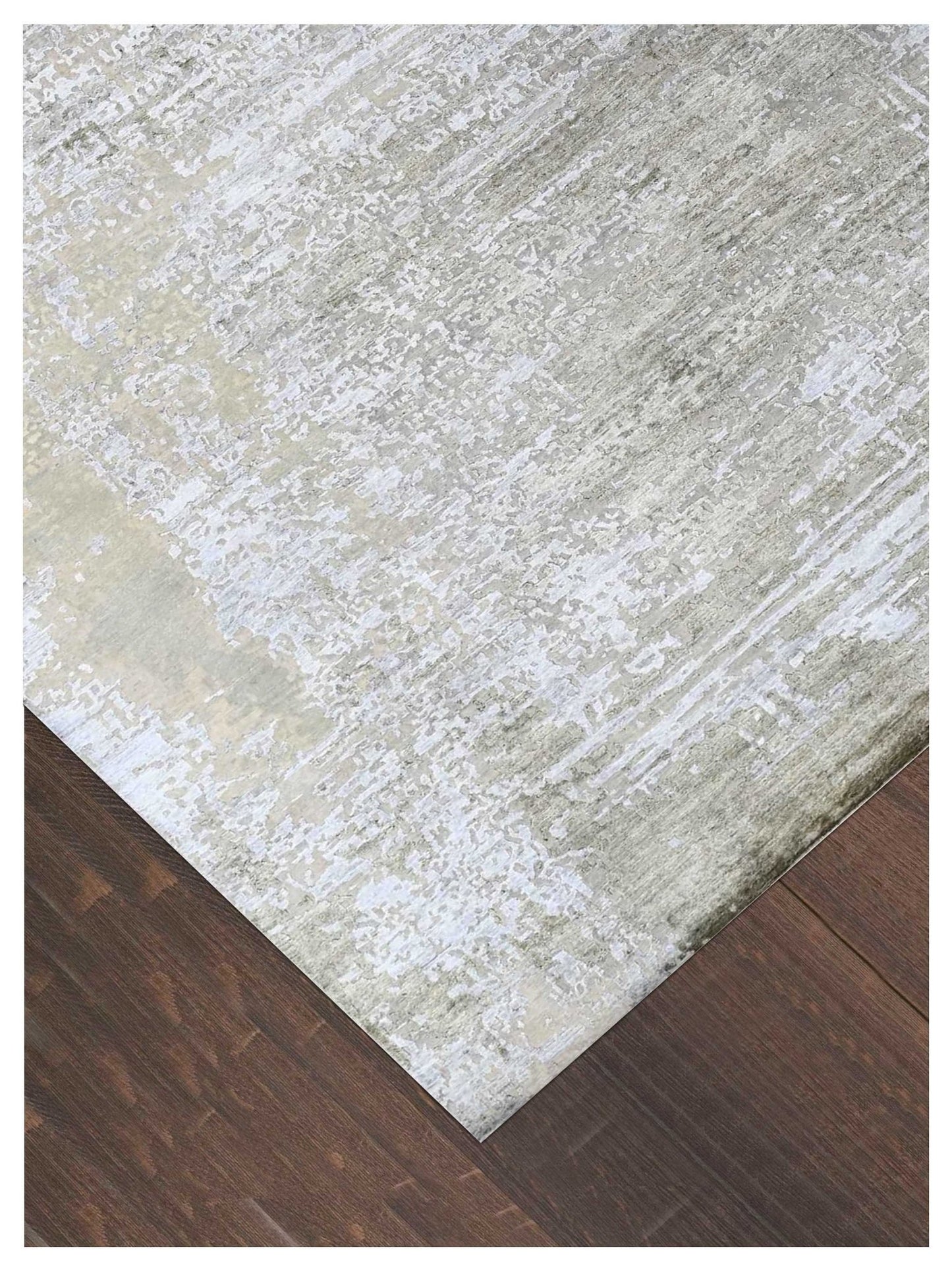 Artisan Tawny Grey Contemporary Knotted Rug - Rugs - Artisan - Atlanta Designer Rugs