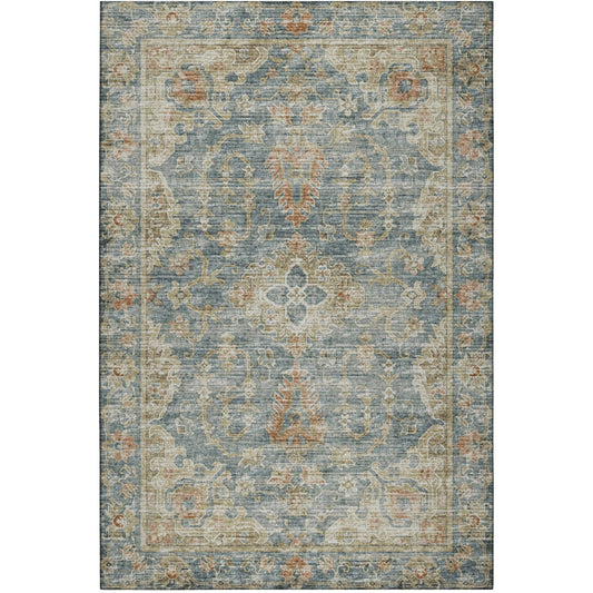 Dalyn Rugs Tuscany TU13 Teal Traditional Rug - Rugs - Dalyn Rugs - Atlanta Designer Rugs