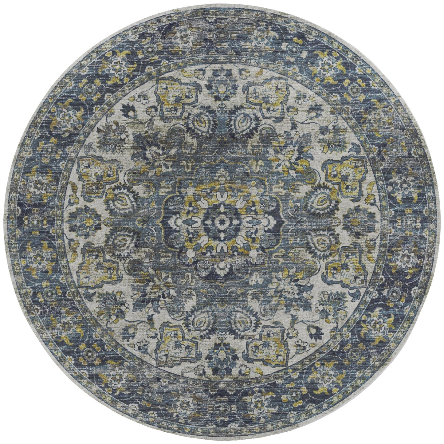 Dalyn Rugs Tuscany TU1 Silver Traditional Rug - Rugs - Dalyn Rugs - Atlanta Designer Rugs