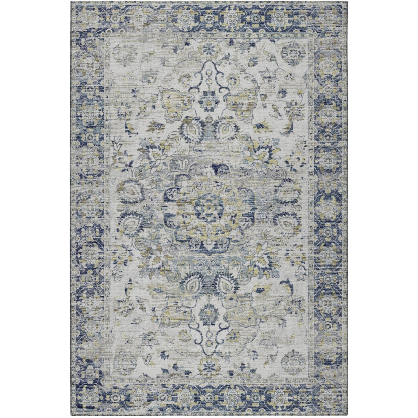 Dalyn Rugs Tuscany TU1 Silver Traditional Rug - Rugs - Dalyn Rugs - Atlanta Designer Rugs