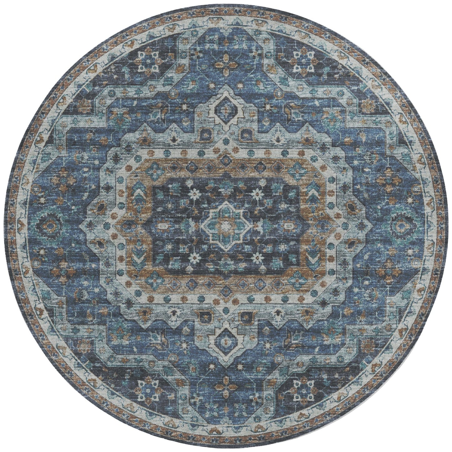 Dalyn Rugs Tuscany TU4 Blue Traditional Rug - Rugs - Dalyn Rugs - Atlanta Designer Rugs