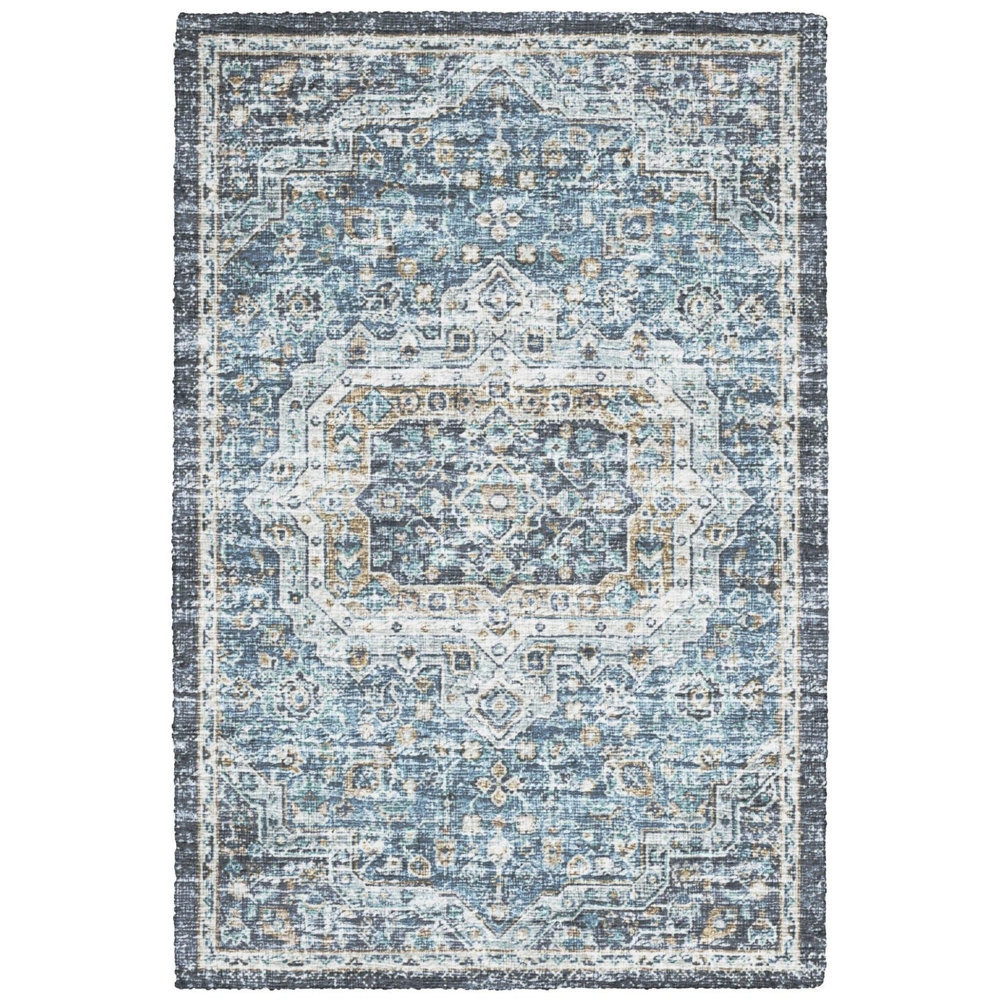 Dalyn Rugs Tuscany TU4 Blue Traditional Rug - Rugs - Dalyn Rugs - Atlanta Designer Rugs