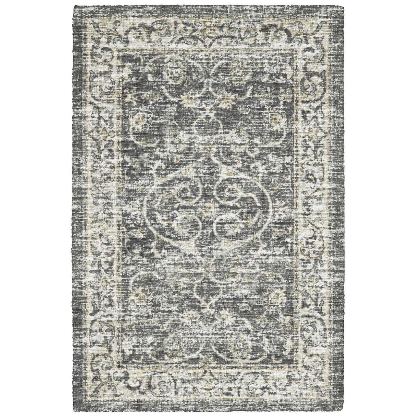 Dalyn Rugs Tuscany TU6 Charcoal Traditional Rug - Rugs - Dalyn Rugs - Atlanta Designer Rugs