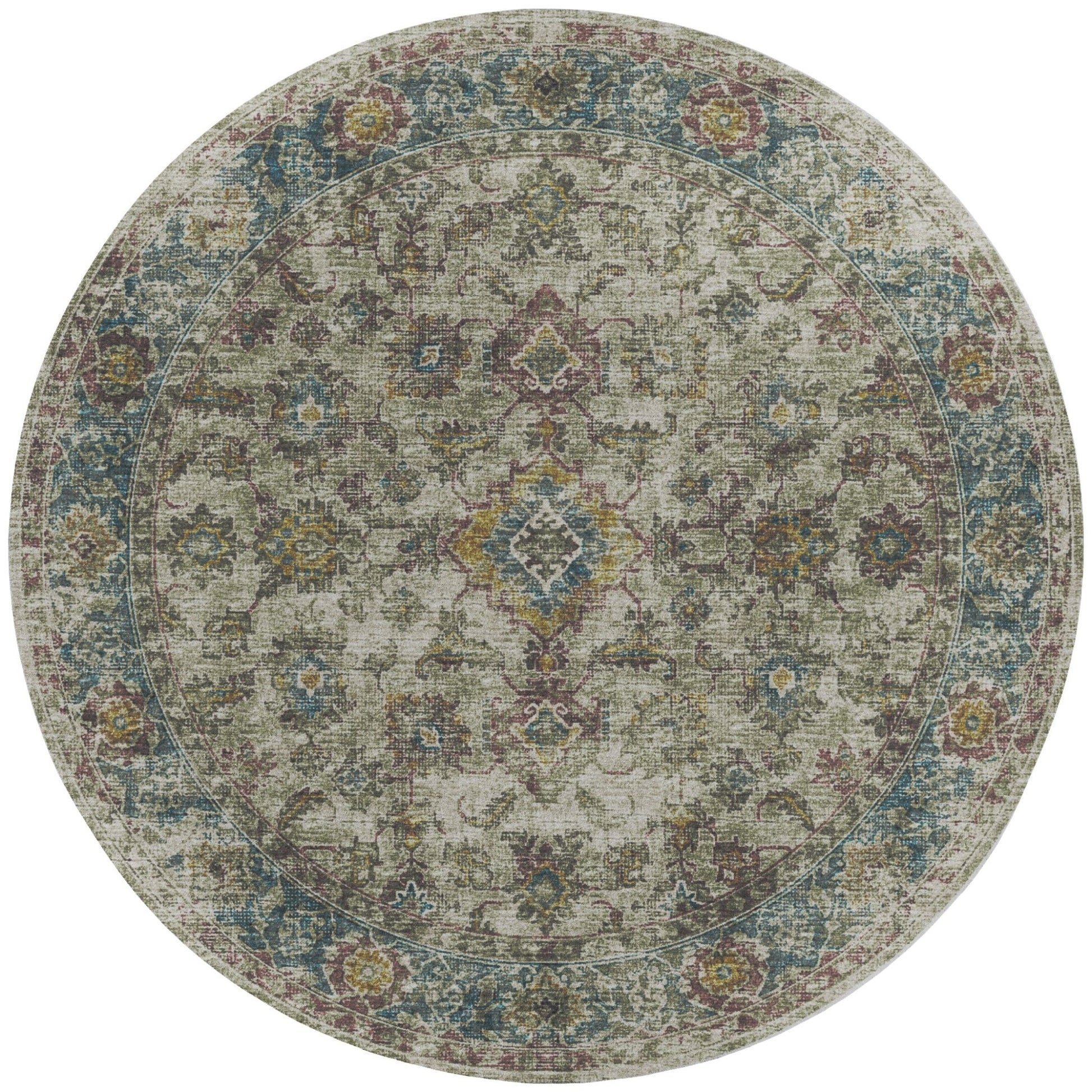 Dalyn Rugs Tuscany TU7 Linen Traditional Rug - Rugs - Dalyn Rugs - Atlanta Designer Rugs