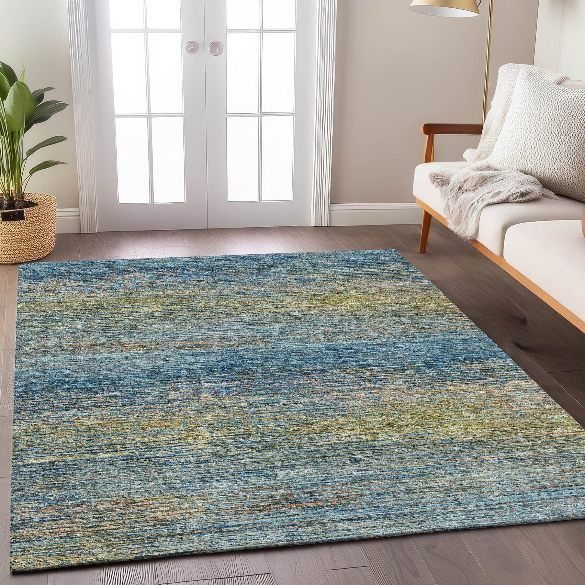 Dalyn Rugs Trevi TV1 Denim Transitional Rug - Rugs - Dalyn Rugs - Atlanta Designer Rugs