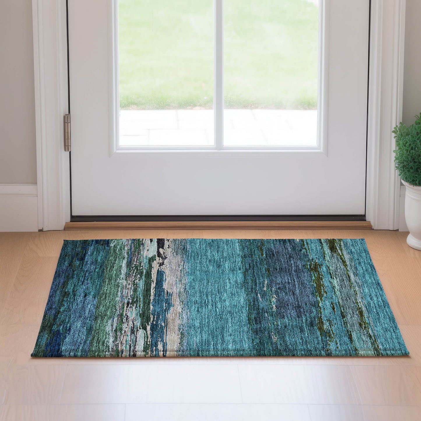 Dalyn Rugs Trevi TV8 Teal Transitional Rug - Rugs - Dalyn Rugs - Atlanta Designer Rugs