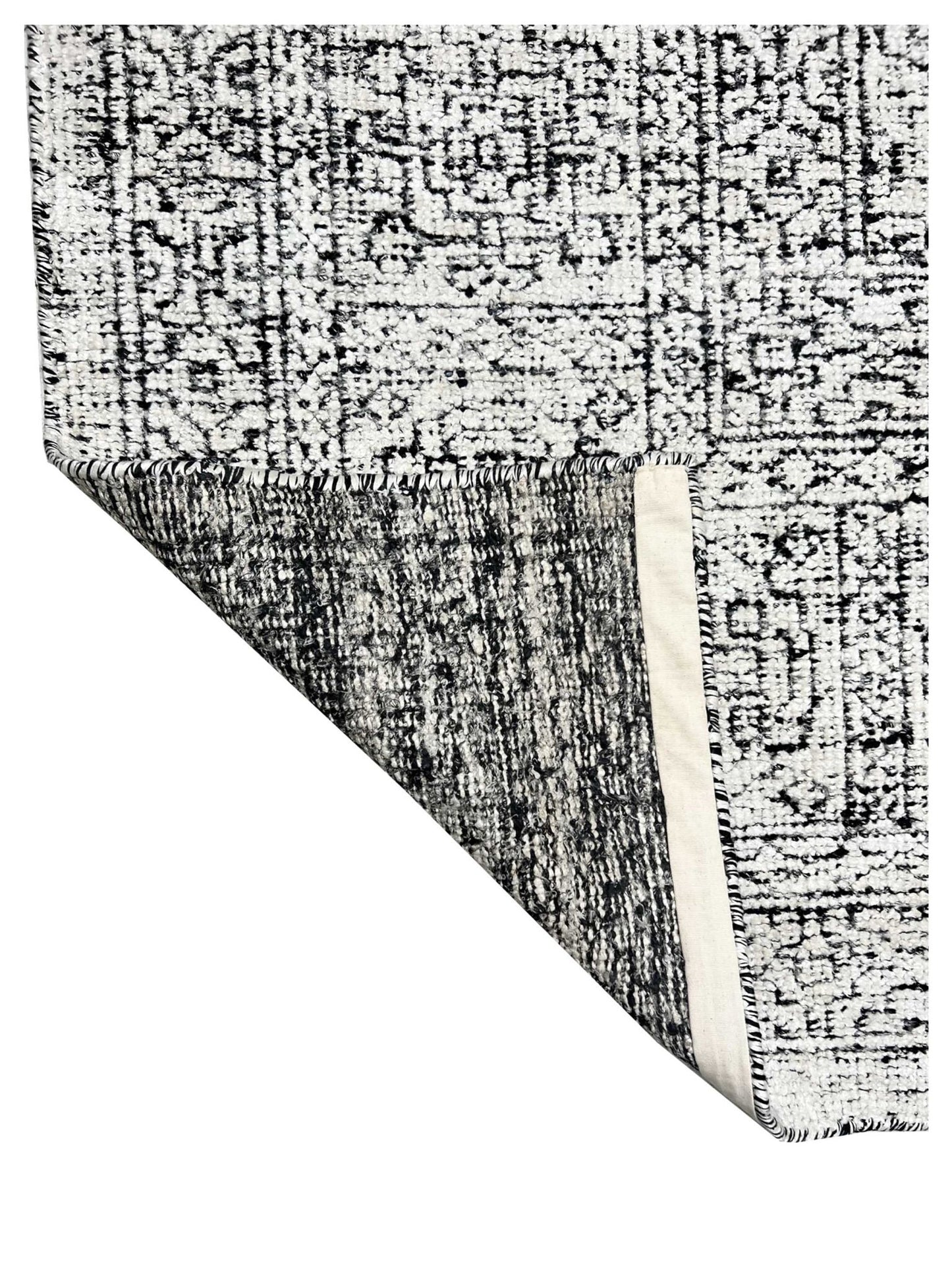 Artisan Serenade Black White Transitional Knotted Rug - Rugs - Artisan - Atlanta Designer Rugs