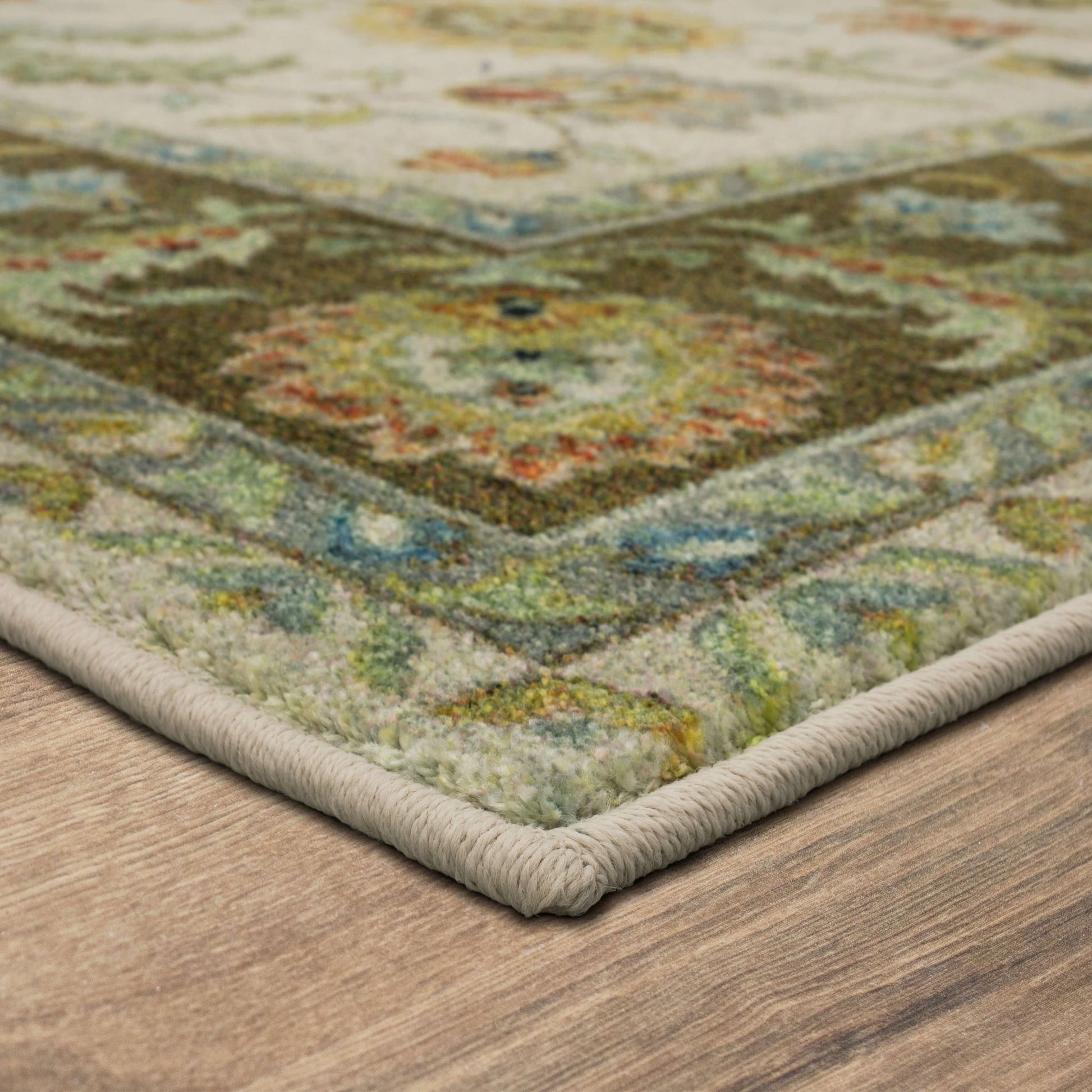 Karastan Kaleidoscope ZS031 Beige Machinemade Rug - Rugs - Karastan - Atlanta Designer Rugs