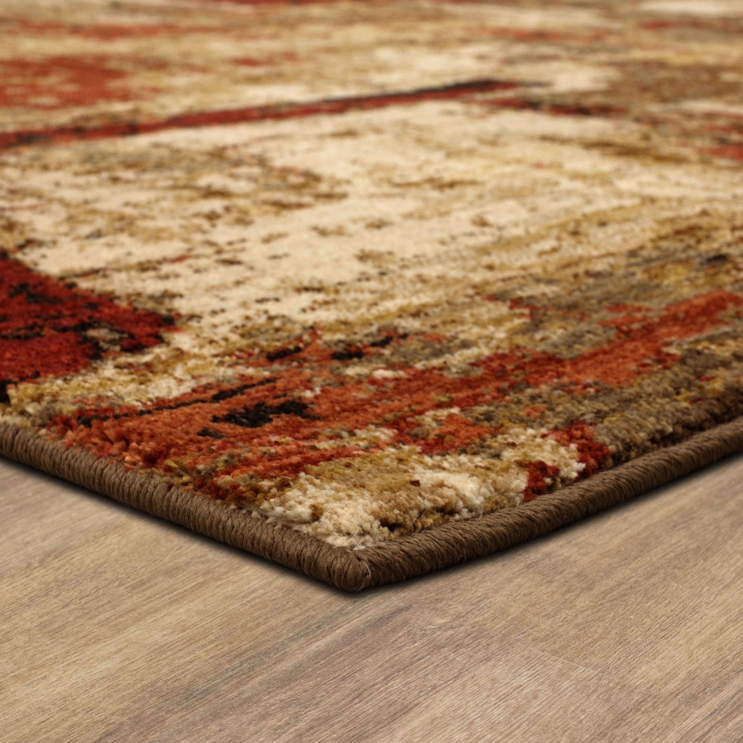 Karastan Elements 91420 Gold Casual Machinemade Rug - Rugs - Karastan - Atlanta Designer Rugs