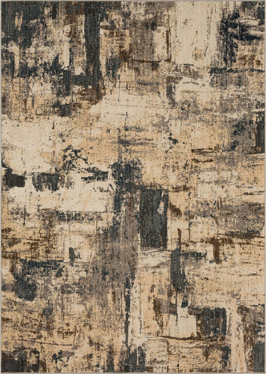 Karastan Elements 91420 Grey Casual Machinemade Rug - Rugs - Karastan - Atlanta Designer Rugs