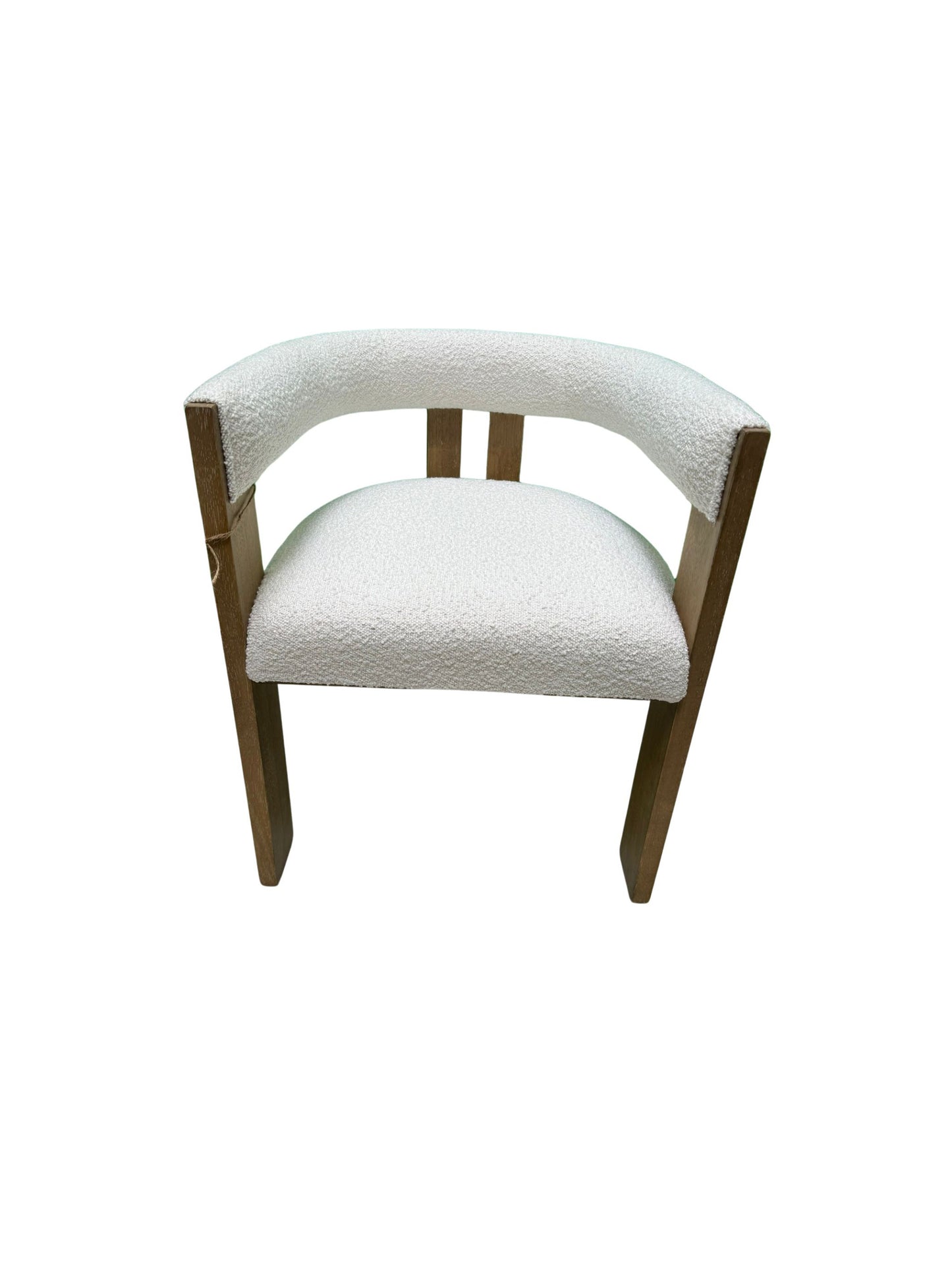 Eclectic Home Dining Chair Trident Ivory  Arm Chair Furniture