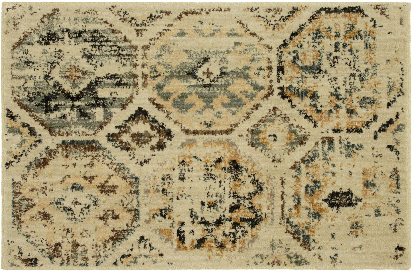 Karastan Elements 91623 Beige Modern/Contemporary Machinemade Rug - Rugs - Karastan - Atlanta Designer Rugs