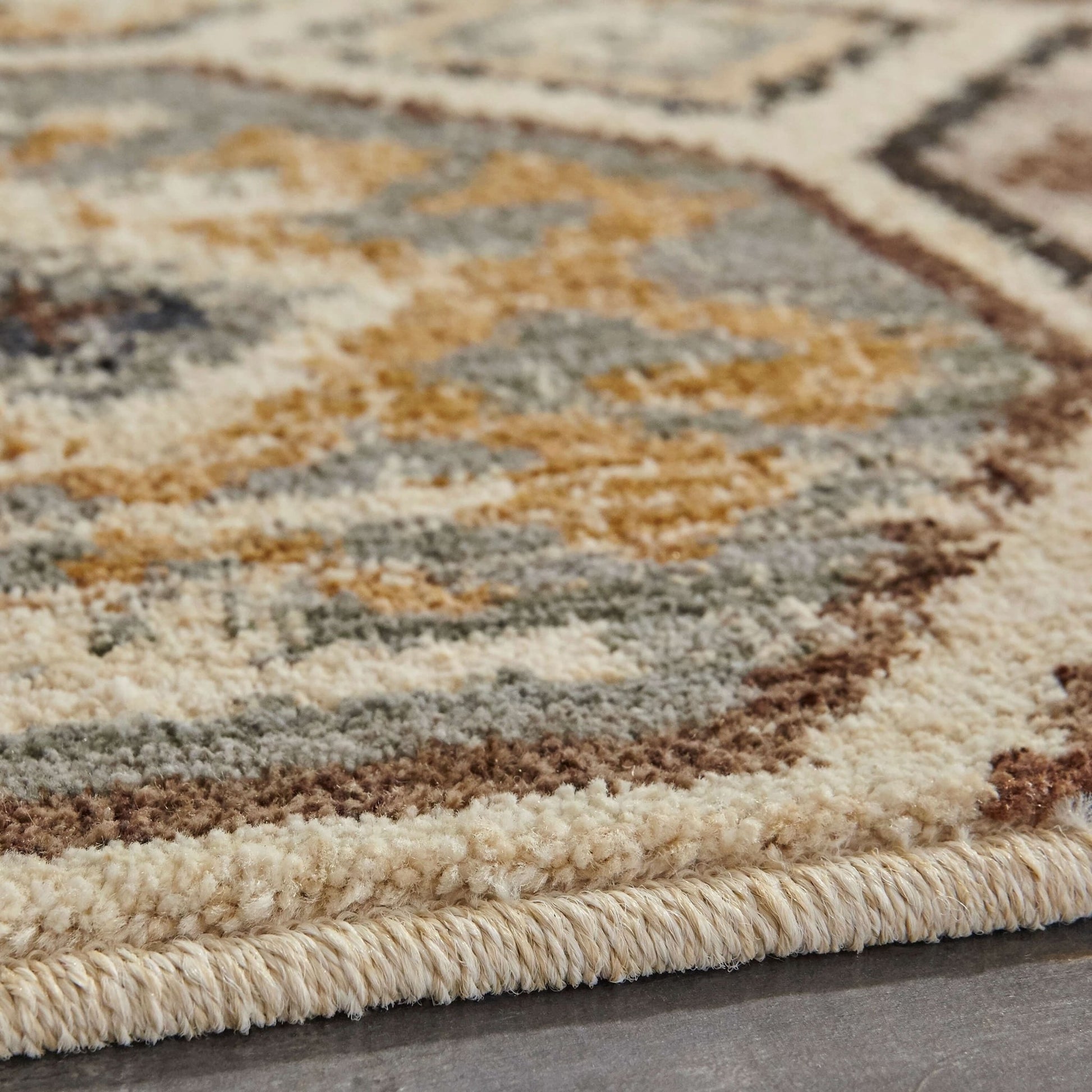 Karastan Elements 91623 Beige Modern/Contemporary Machinemade Rug - Rugs - Karastan - Atlanta Designer Rugs