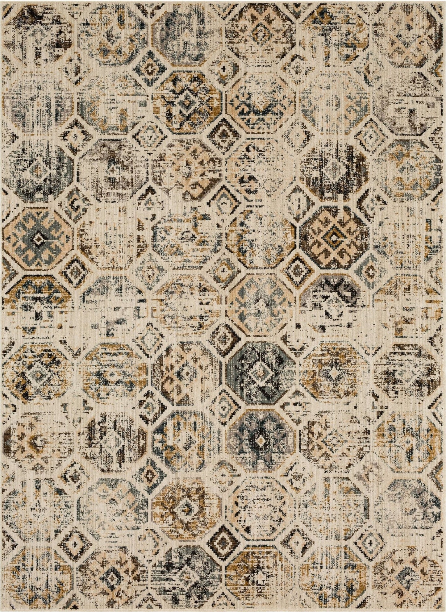 Karastan Elements 91623 Beige Modern/Contemporary Machinemade Rug - Rugs - Karastan - Atlanta Designer Rugs