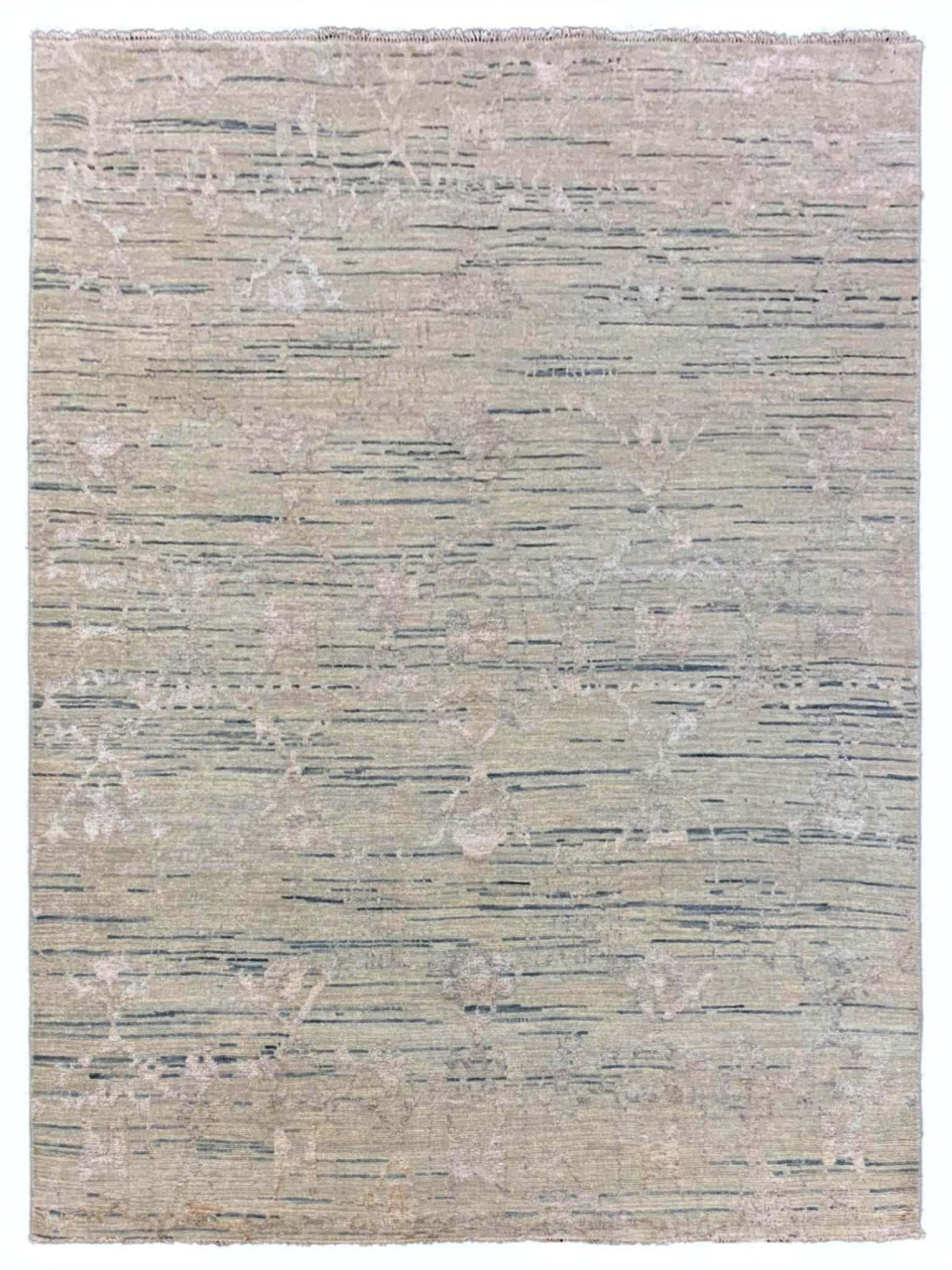 Artisan Amanda Beige Grey Transitional Knotted Rug - Rugs - Artisan - Atlanta Designer Rugs