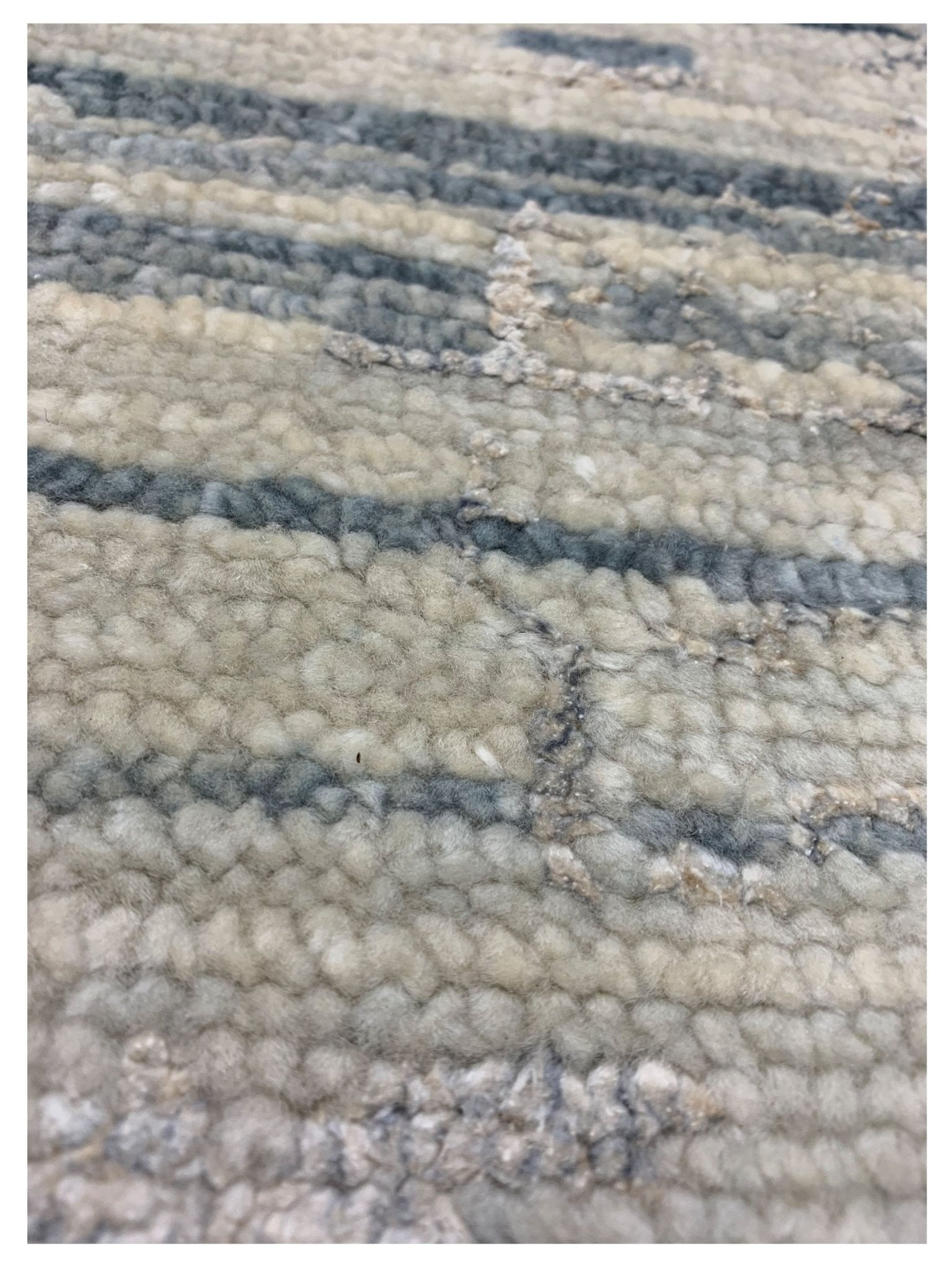 Artisan Amanda Beige Grey Transitional Knotted Rug - Rugs - Artisan - Atlanta Designer Rugs