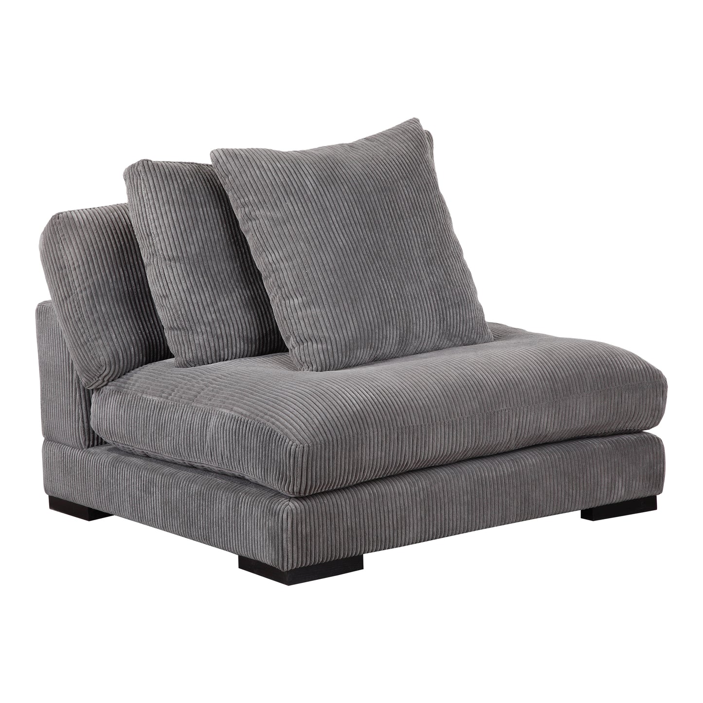 Moes Home Slipper Chairs Tumble Grey Contemporary Furniture