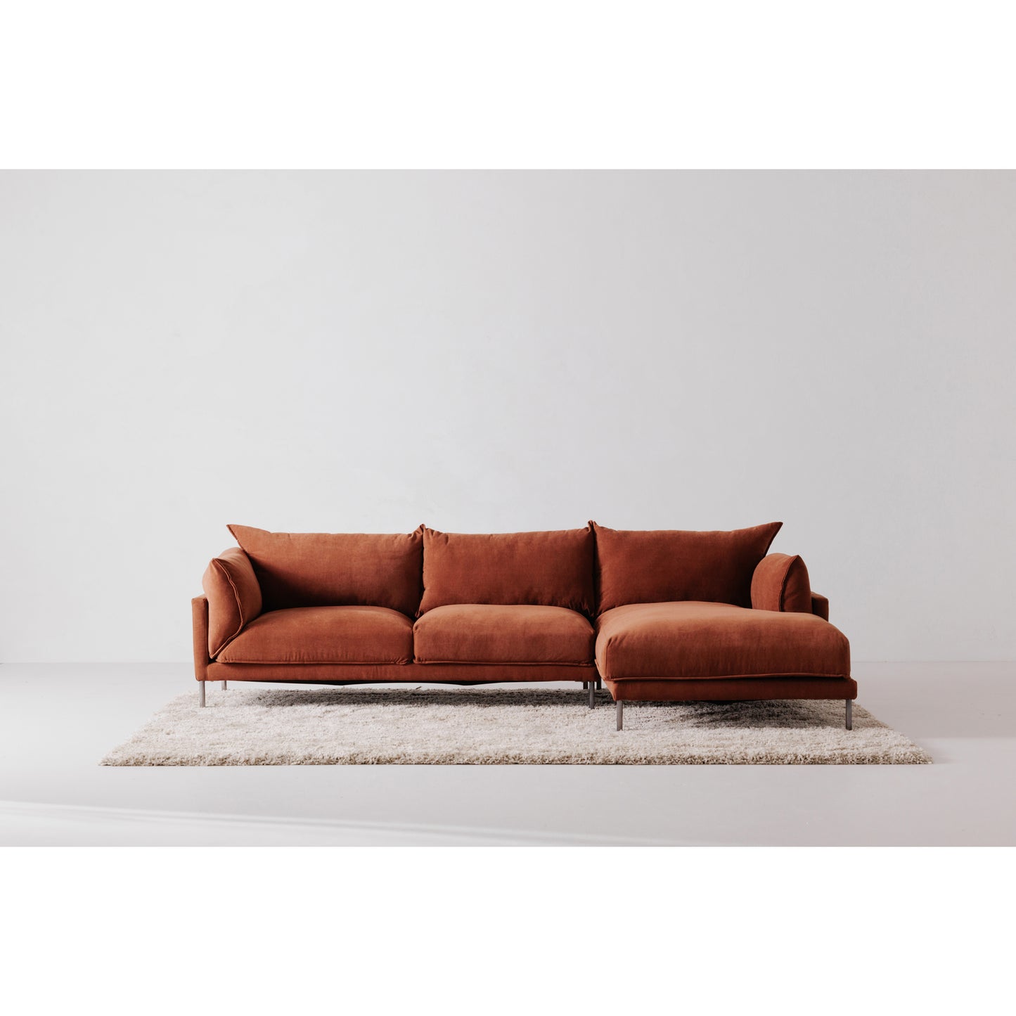 Moes Home Sectionals Jamara Brown Scandinavian Furniture