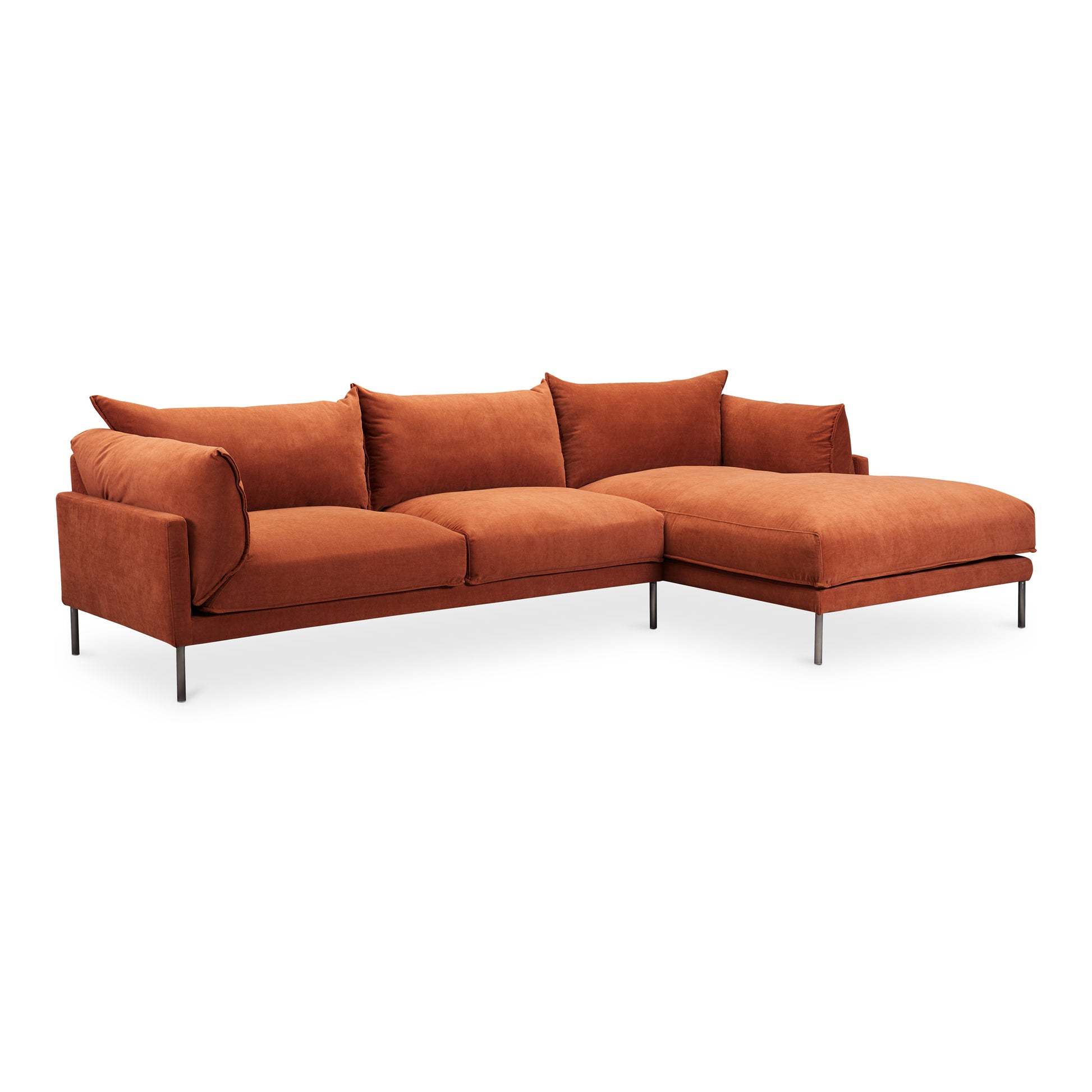 Moes Home Sectionals Jamara Brown Scandinavian Furniture