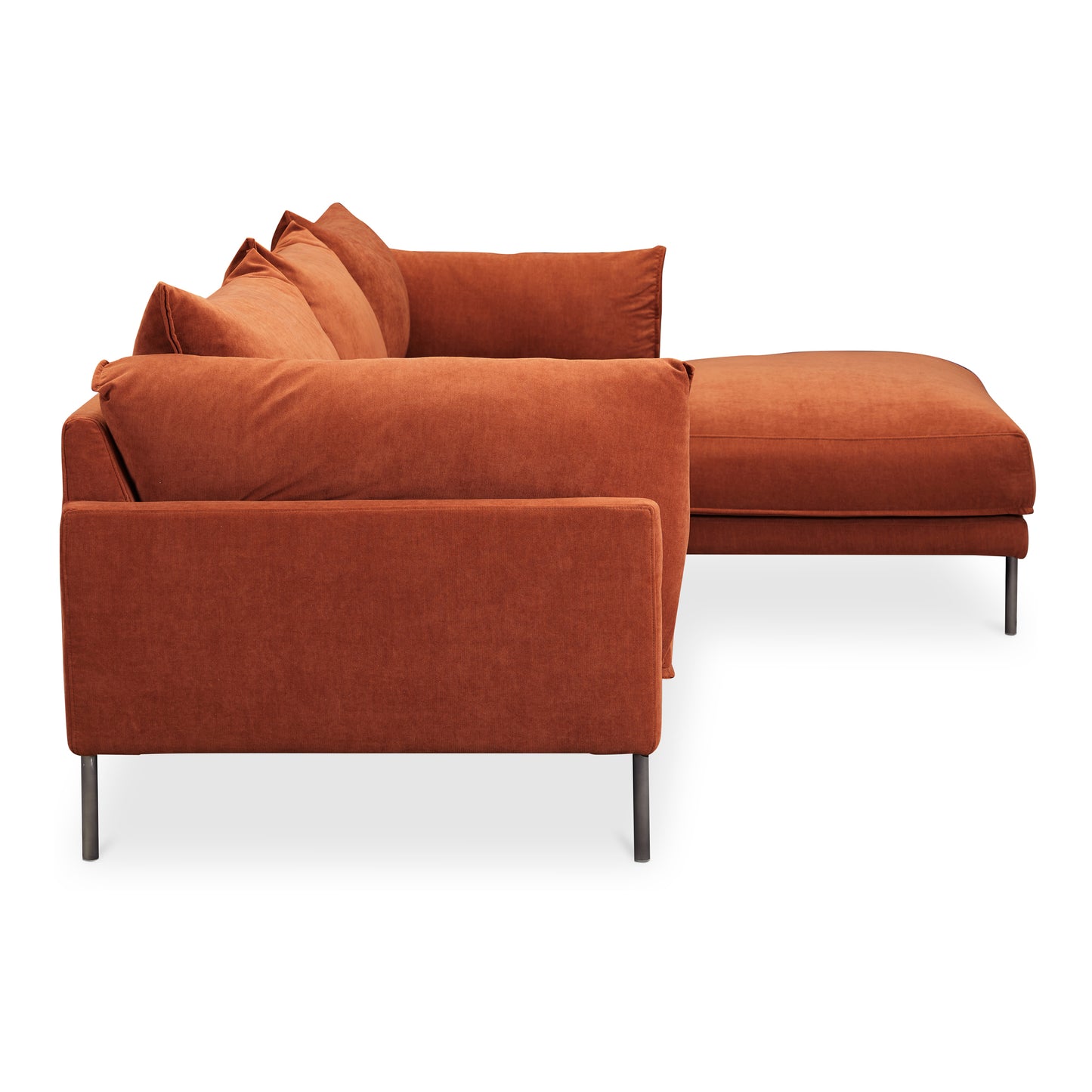 Moes Home Sectionals Jamara Brown Scandinavian Furniture