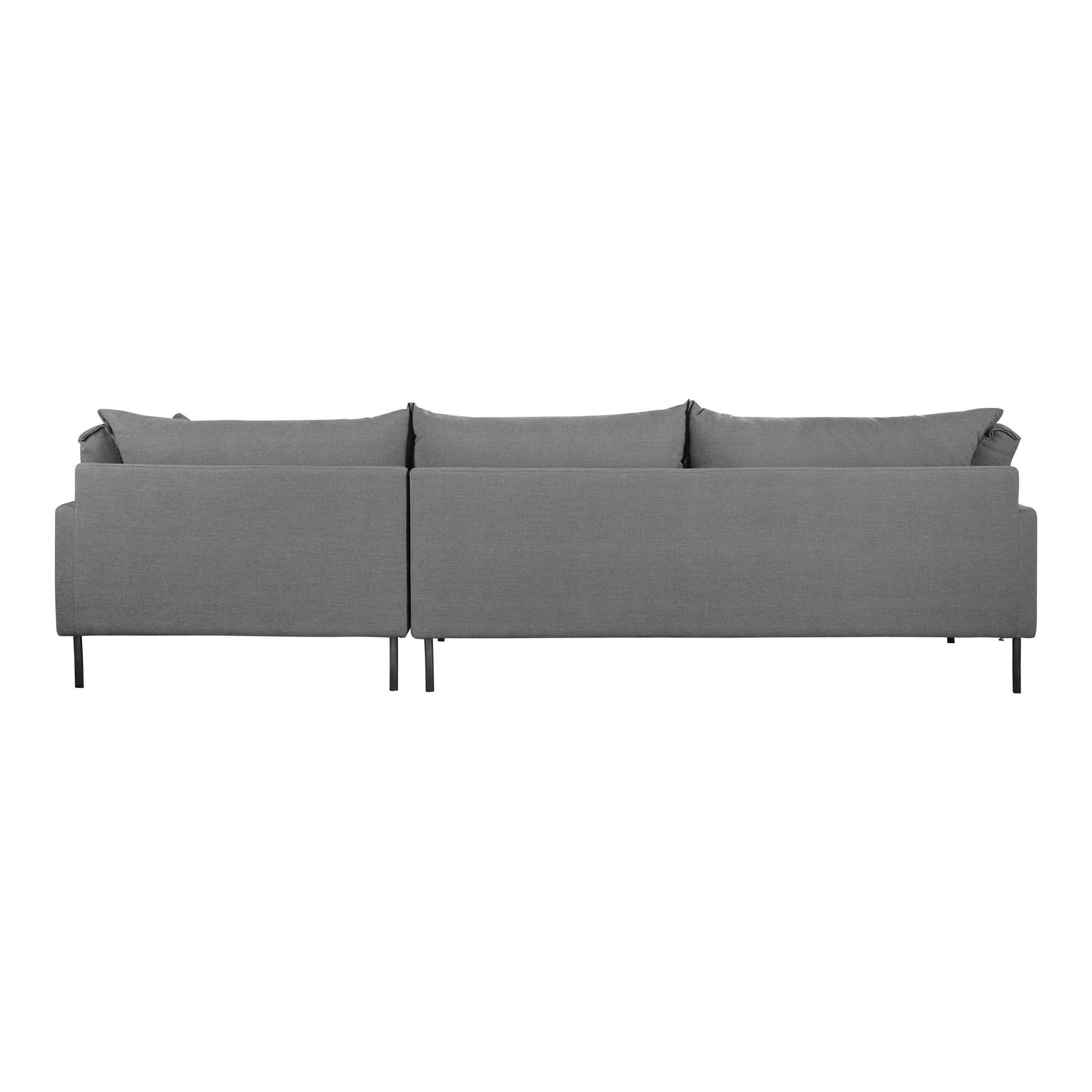 Moes Home Sectionals Jamara Grey Scandinavian Furniture