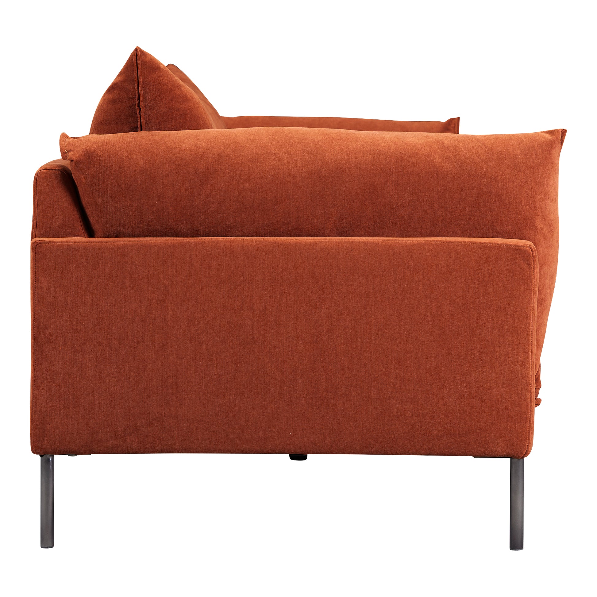 Moes Home Sofas JAMARA Orange Scandinavian Furniture