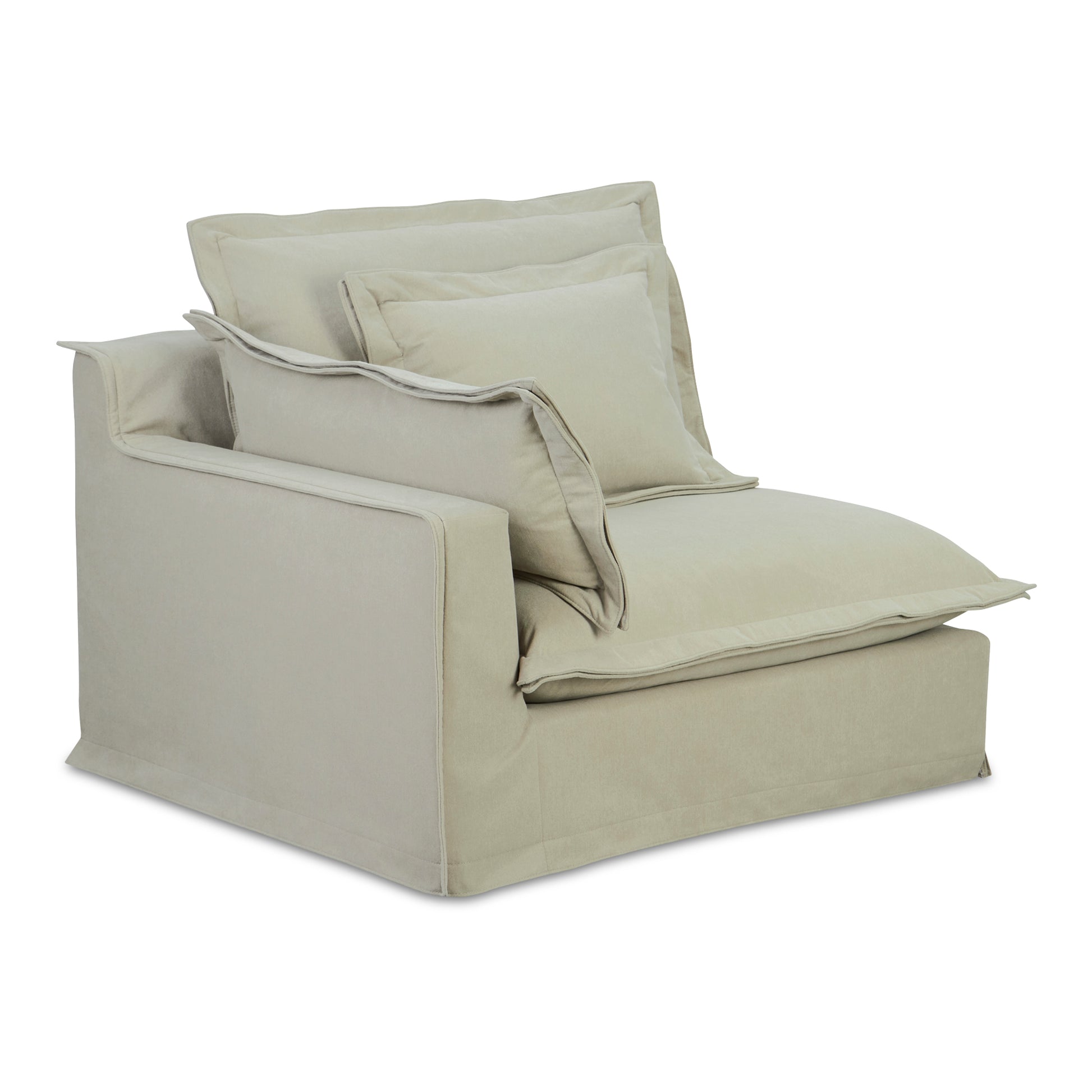 Moes Home Occasional Chairs OLIVIA Beige Rustic Furniture