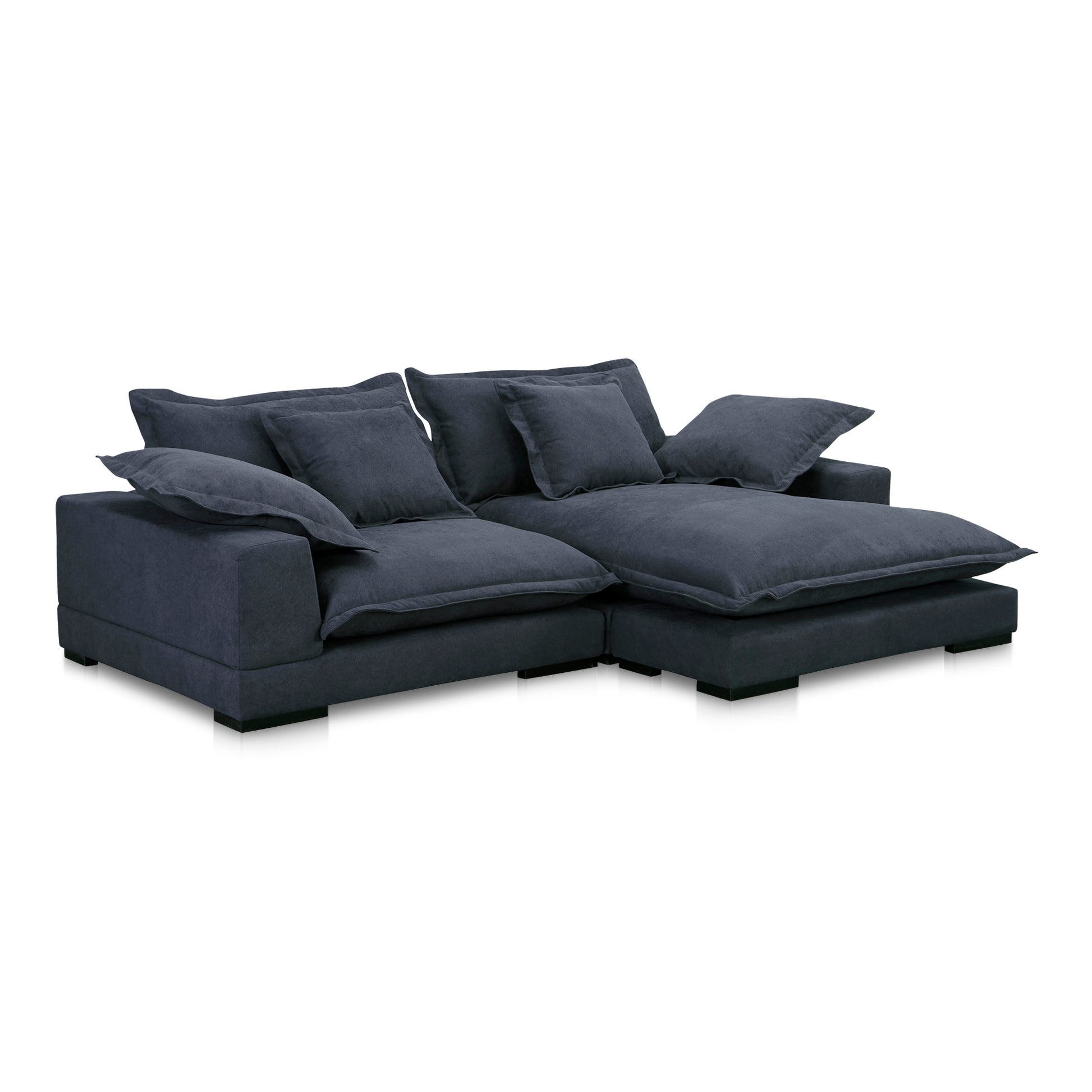 Moes Home Sectionals DAYDREAM Blue Contemporary Furniture