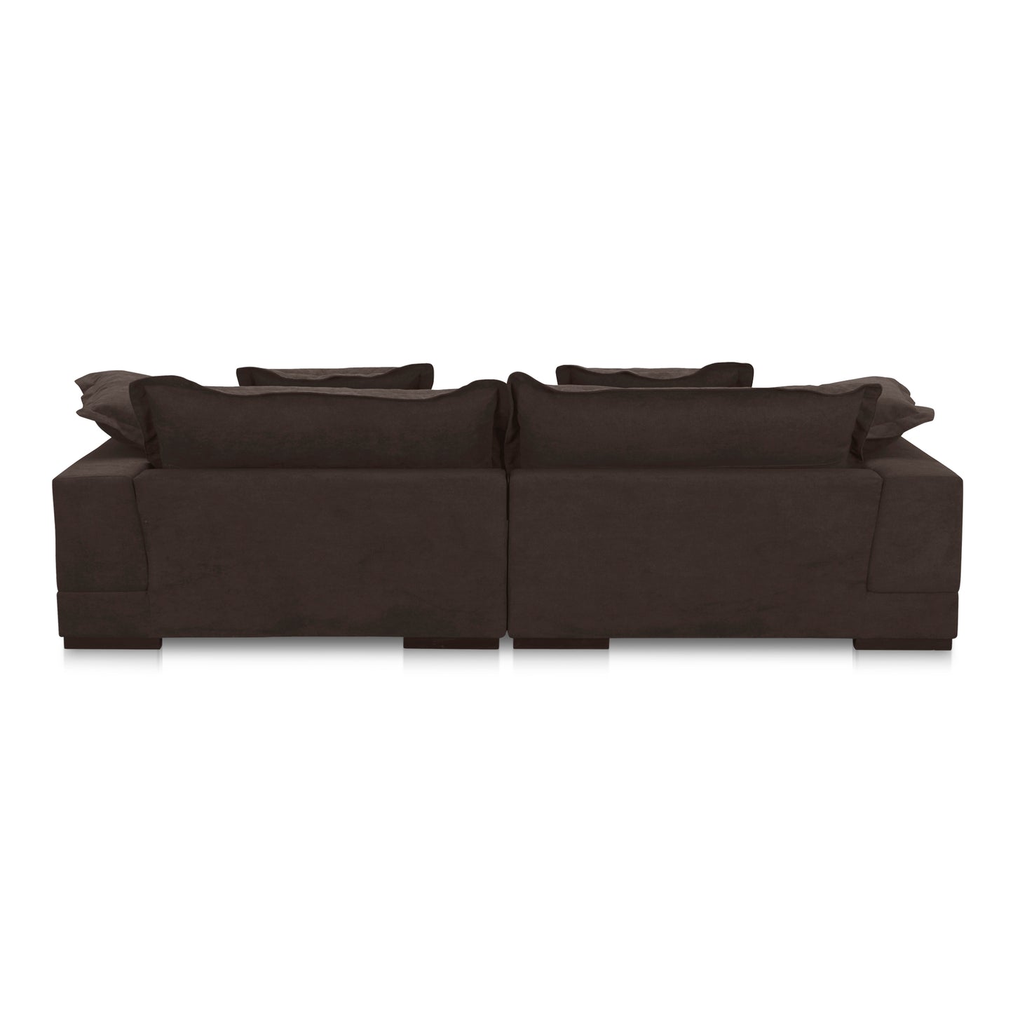 Moes Home Sectionals DAYDREAM Brown Contemporary Furniture