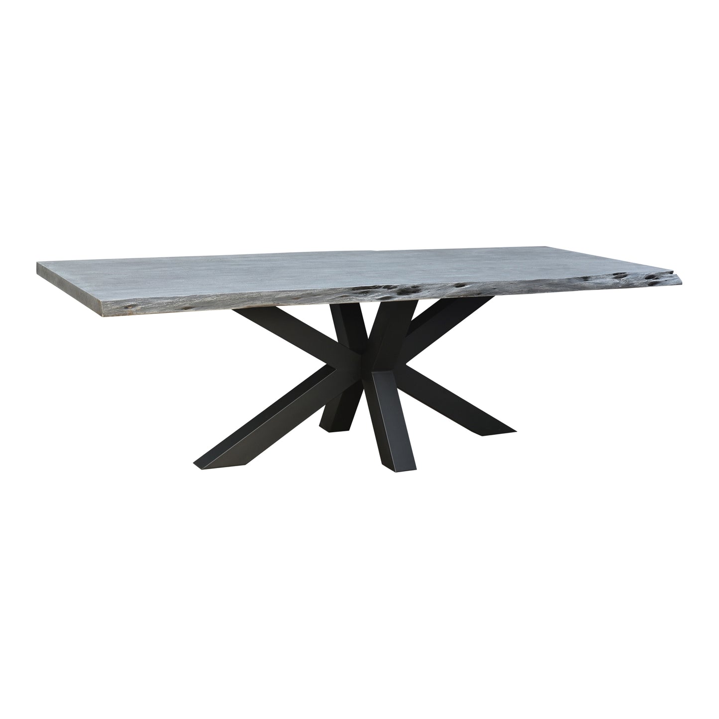 Moes Home Dining Tables Edge Grey Industrial Furniture