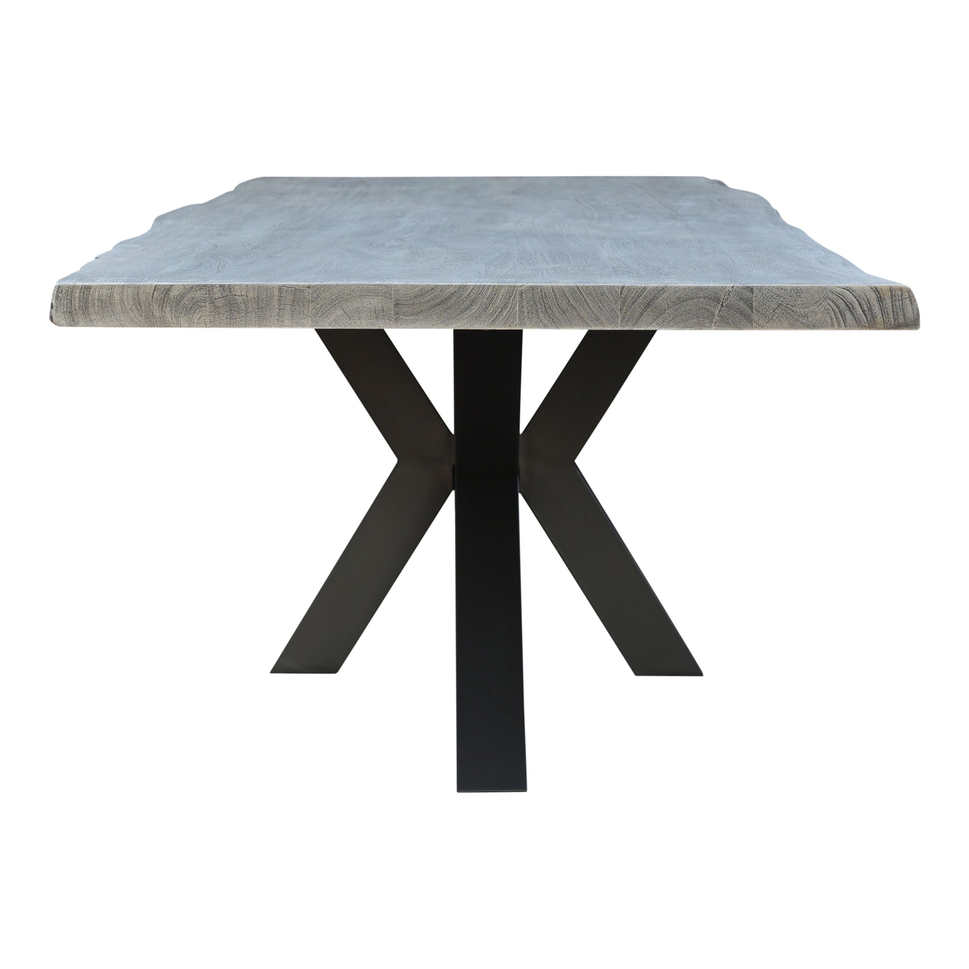 Moes Home Dining Tables Edge Grey Industrial Furniture