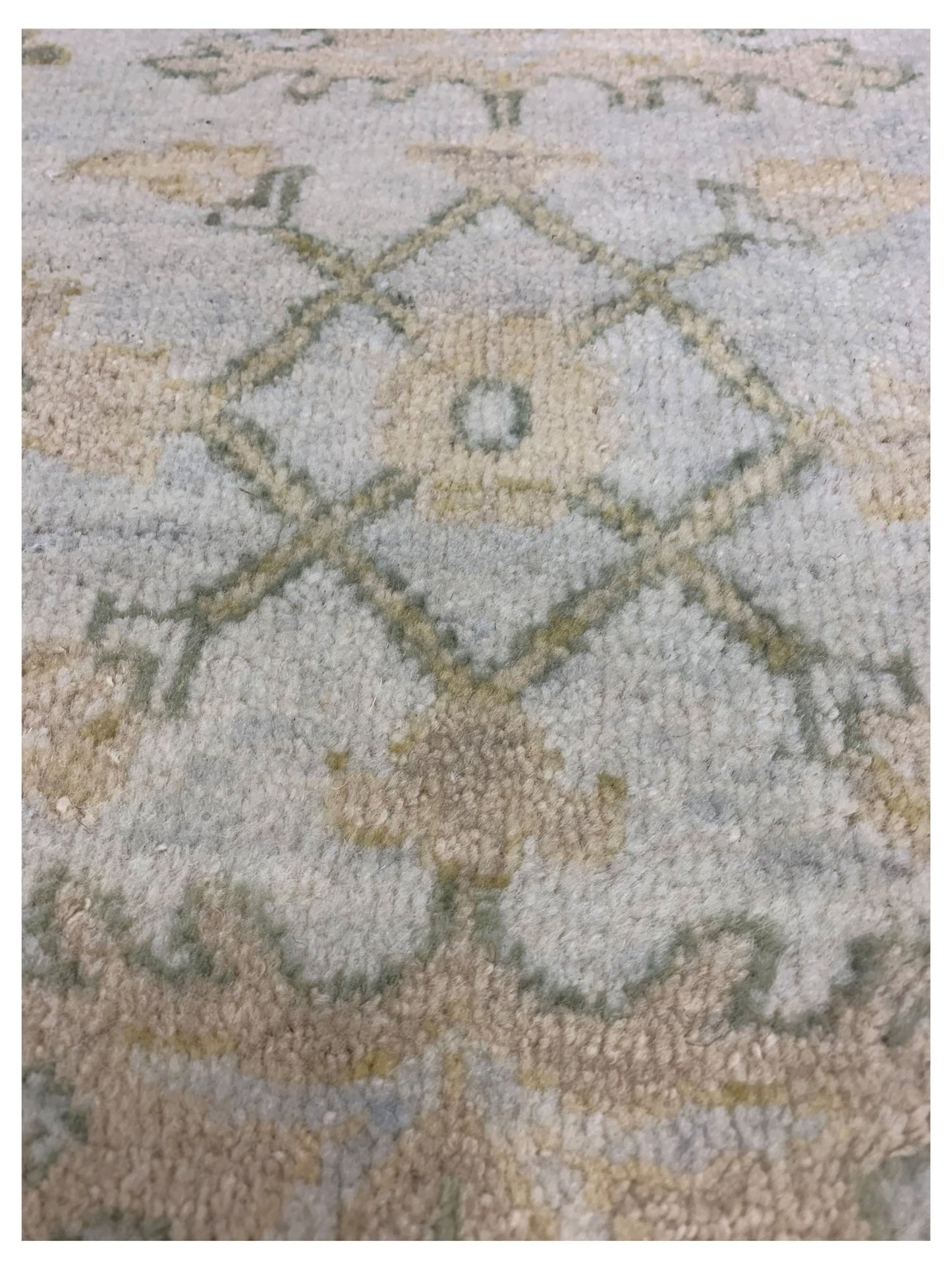 Artisan Emma Silver Traditional Knotted Rug - Rugs - Artisan - Atlanta Designer Rugs