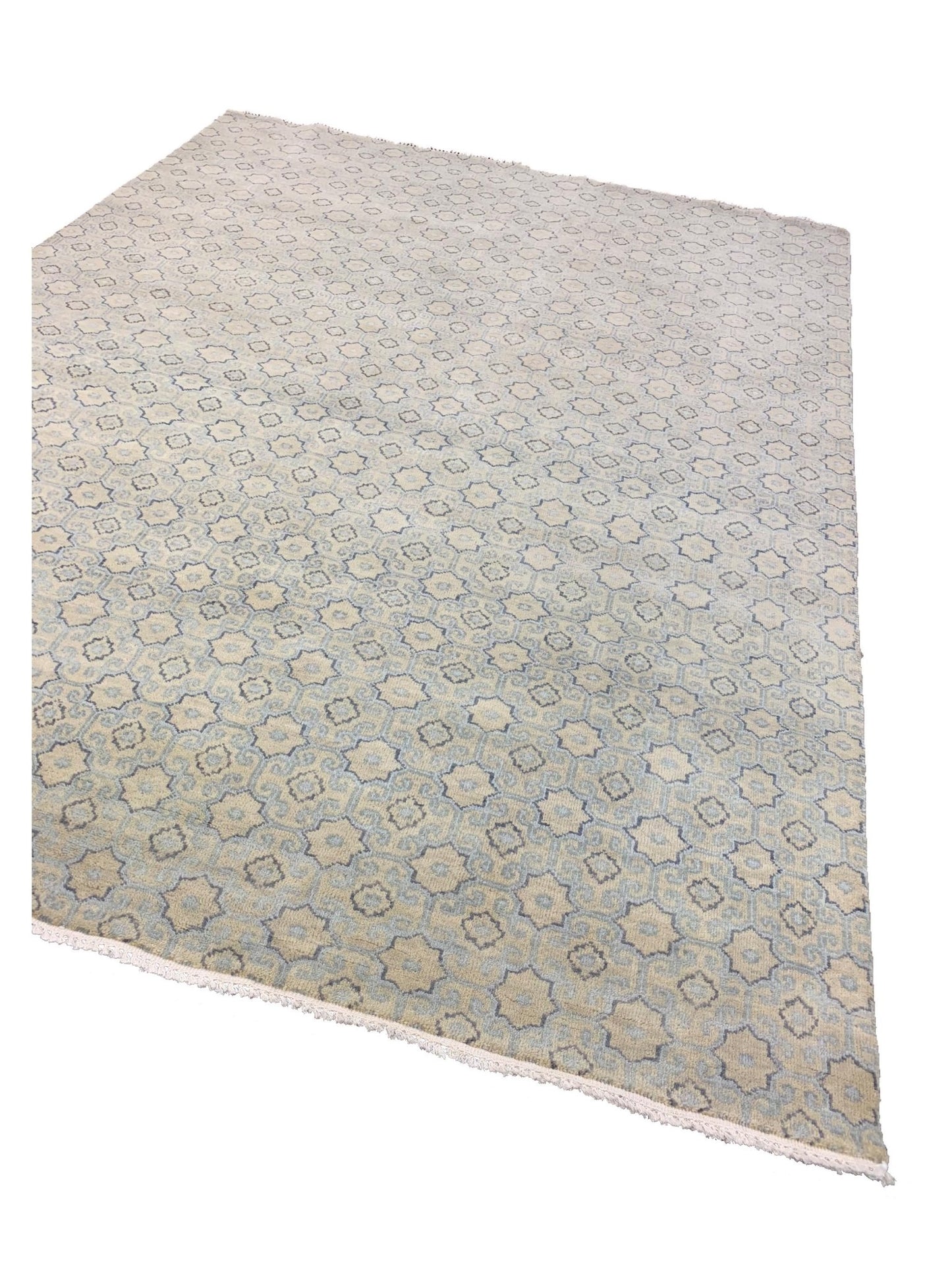 Artisan Uma Beige Traditional Knotted Rug - Rugs - Artisan - Atlanta Designer Rugs