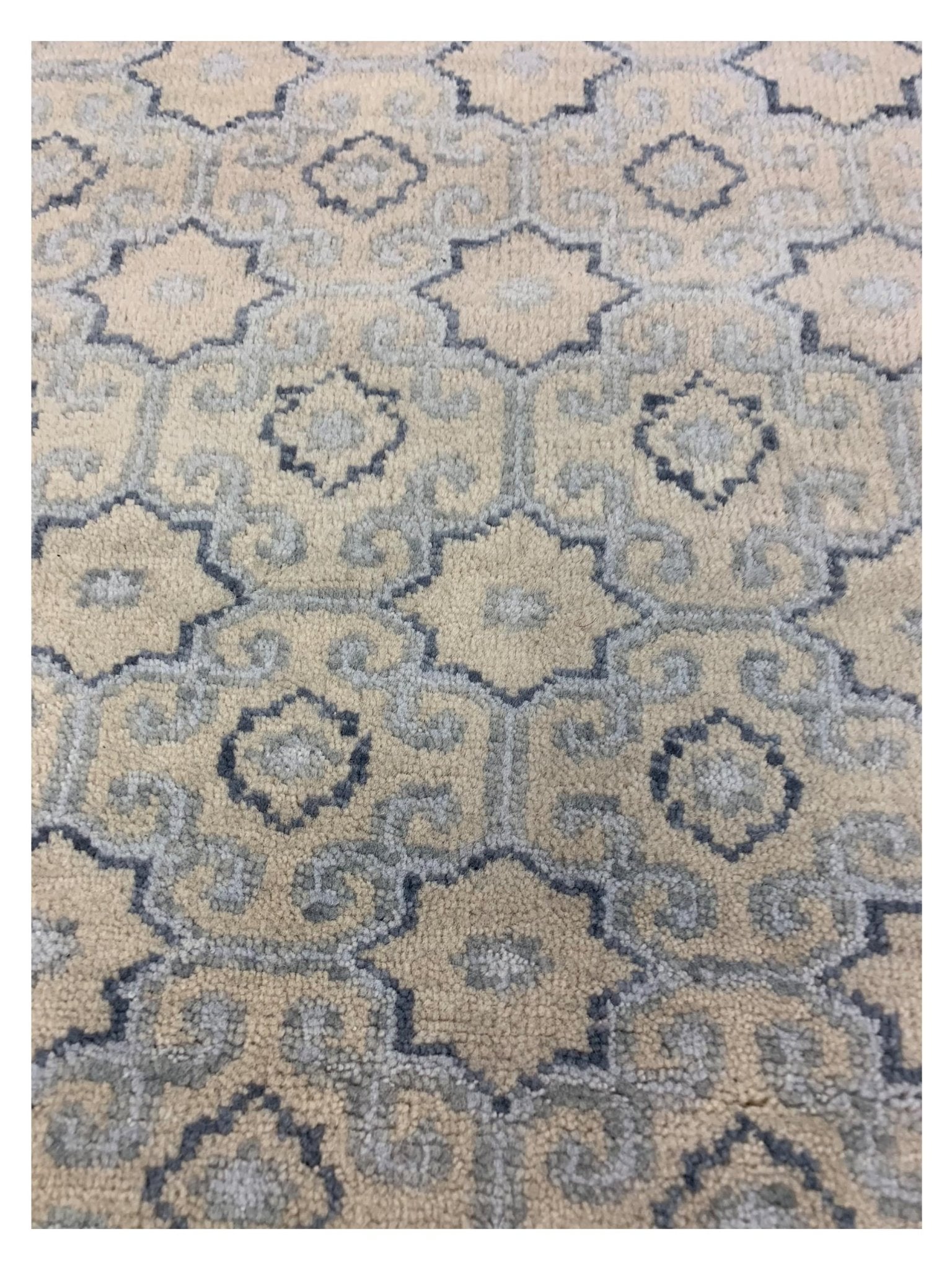 Artisan Uma Beige Traditional Knotted Rug - Rugs - Artisan - Atlanta Designer Rugs