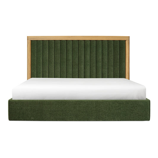 Moes Home Beds Nina Green Contemporary Furniture