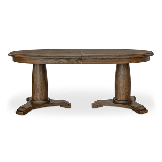 Moes Home Dining Tables JAMIE Brown Rustic Furniture Rug