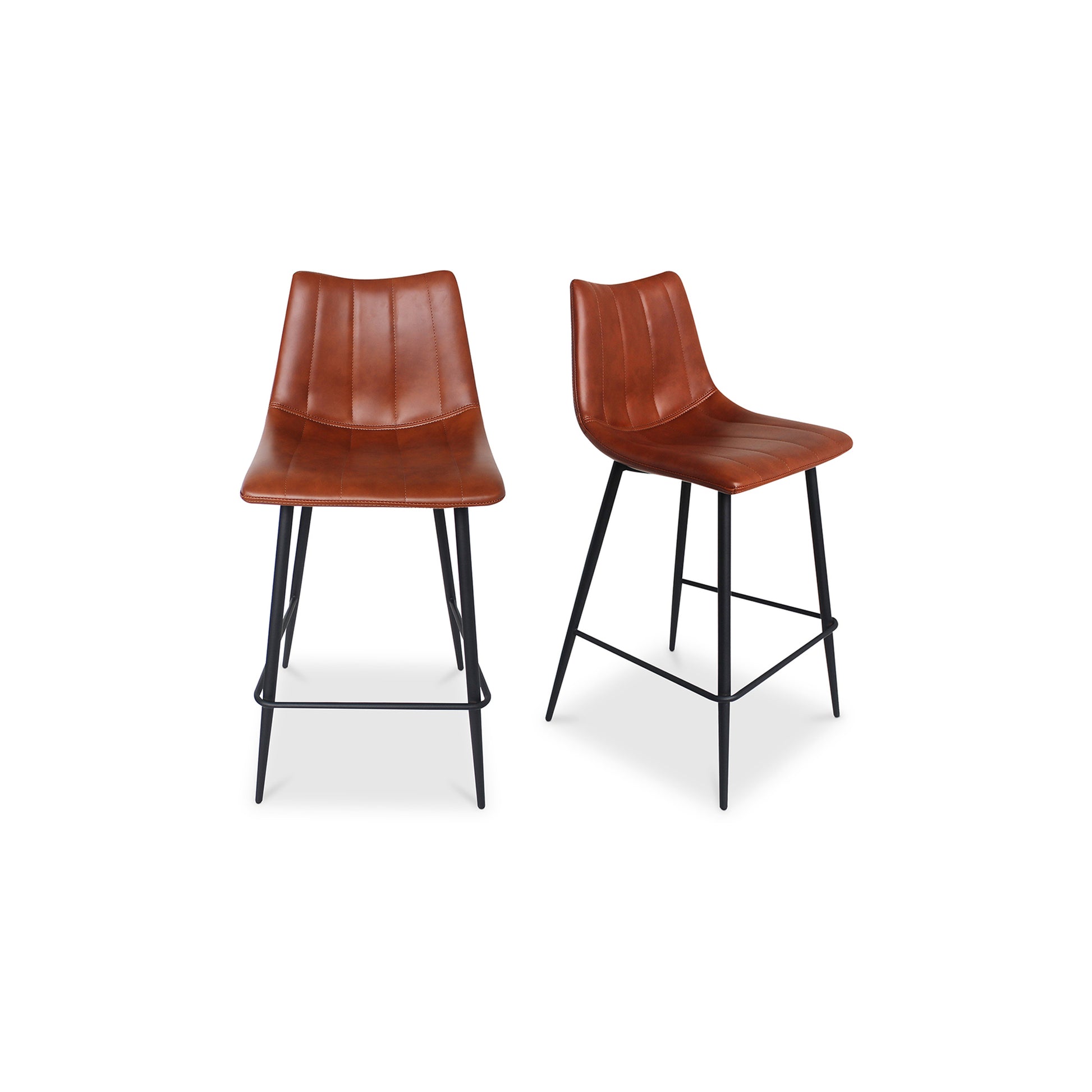 Moes Home Counter Stools ALIBI Brown Contemporary Furniture