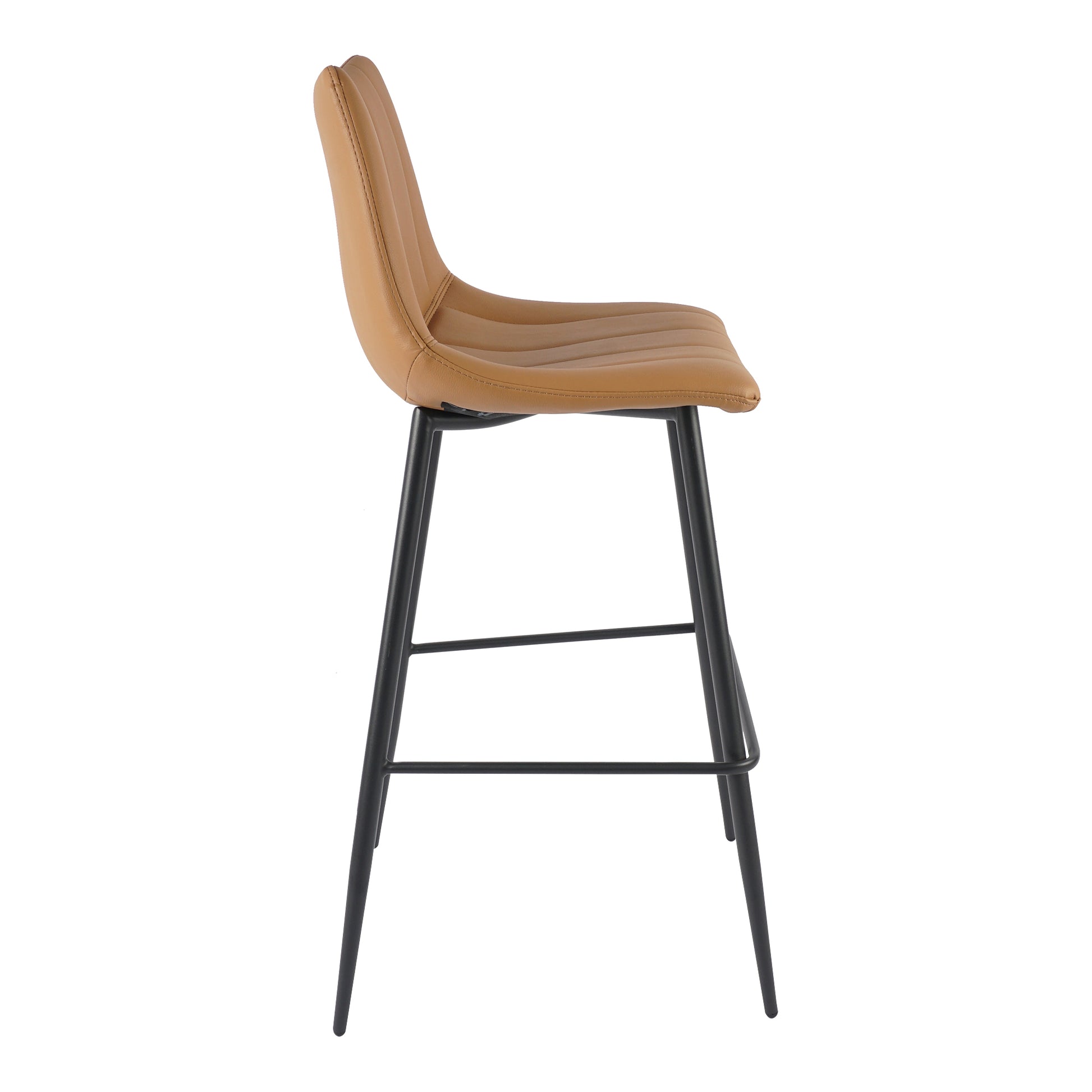 Moes Home Bar Stools ALIBI Orange Contemporary Furniture