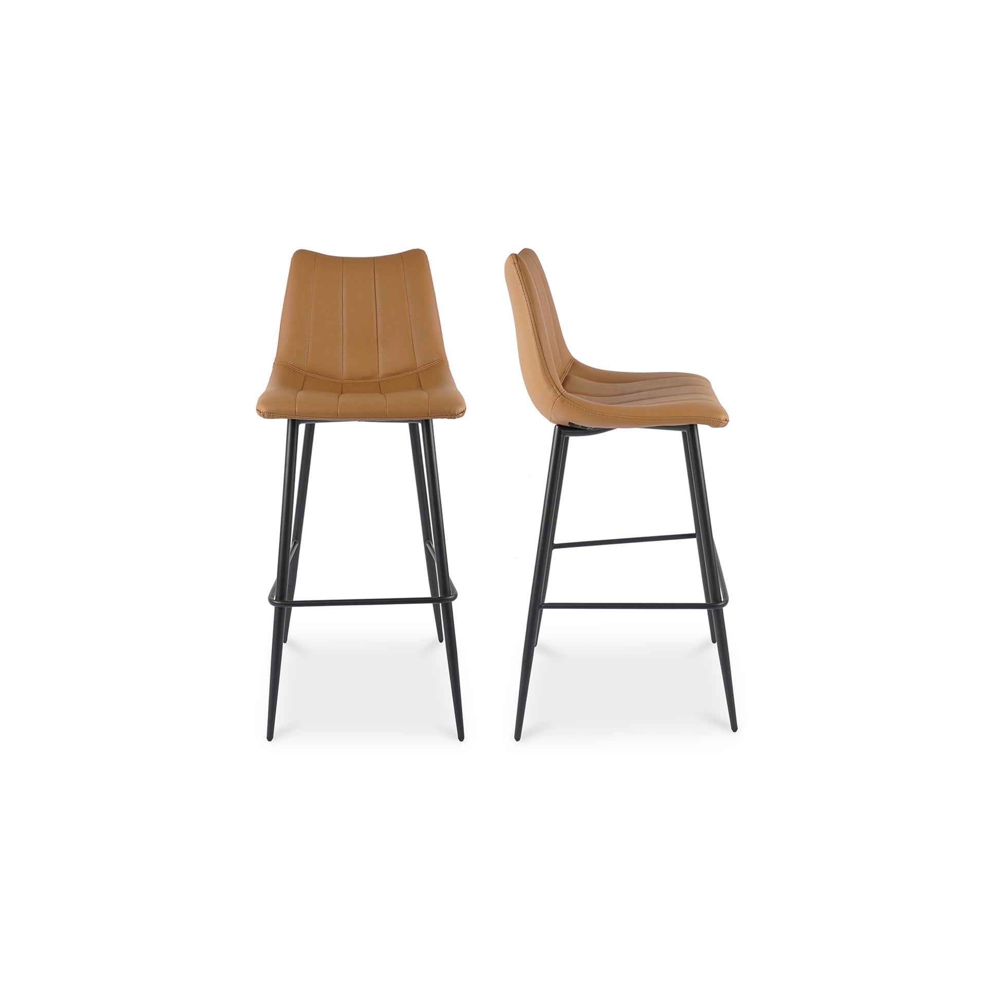 Moes Home Bar Stools ALIBI Orange Contemporary Furniture