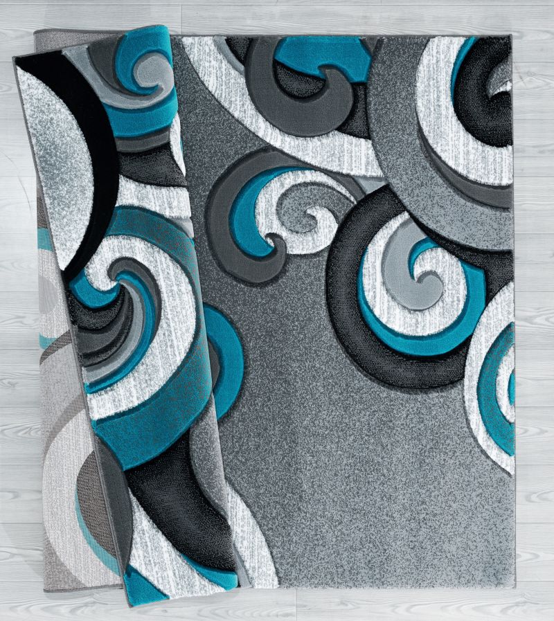 United Weavers Bristol Turquoise  Machine made Rug