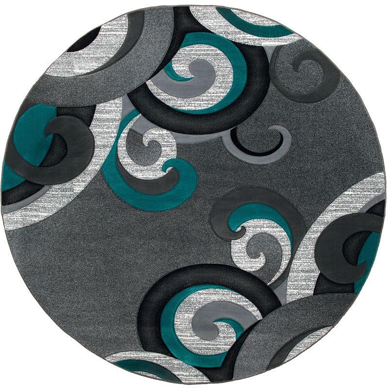 United Weavers Bristol Turquoise  Machine made Rug