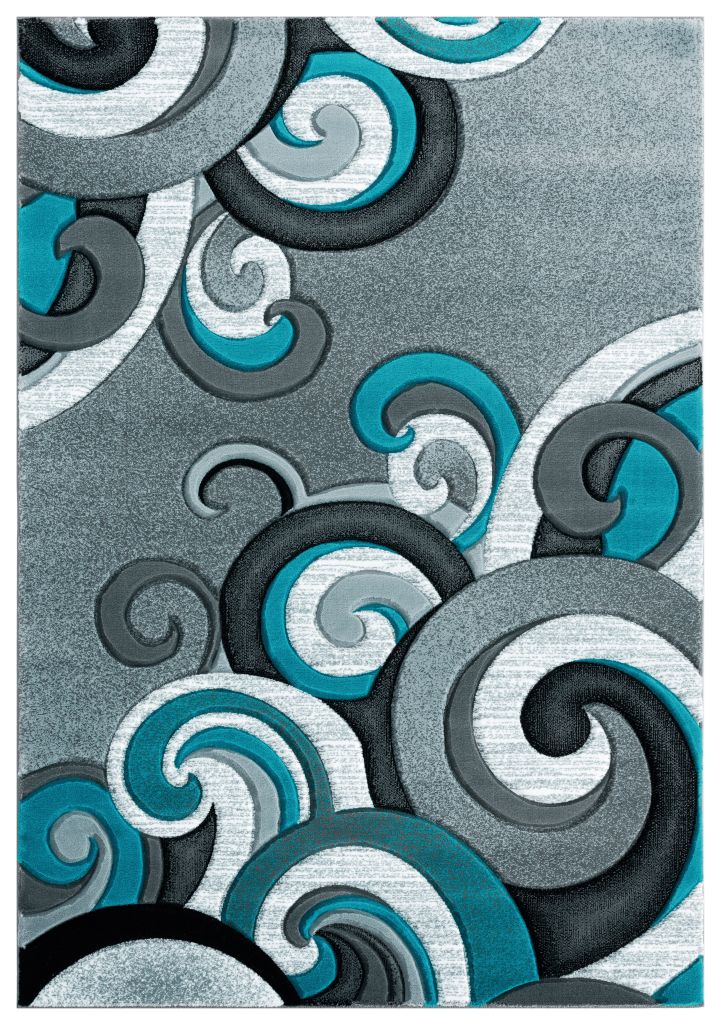 United Weavers Bristol Turquoise  Machine made Rug