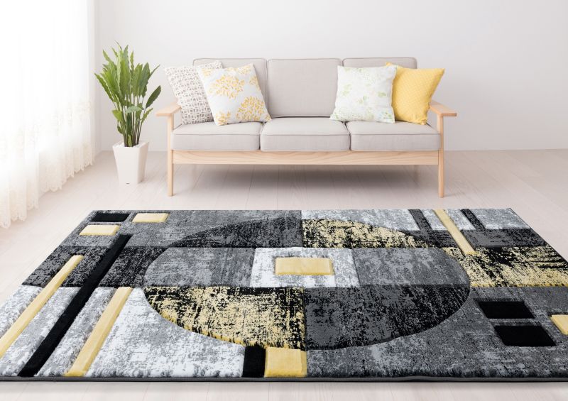 United Weavers Bristol Yellow  Machine made Rug