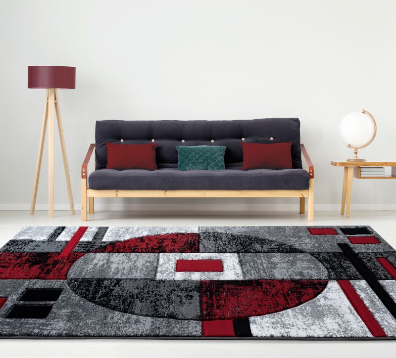 United Weavers Bristol Red  Machine made Rug