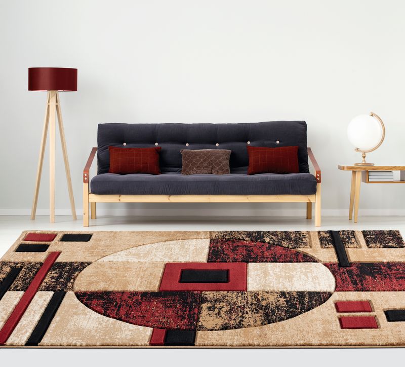 United Weavers Bristol Burgundy  Machine made Rug