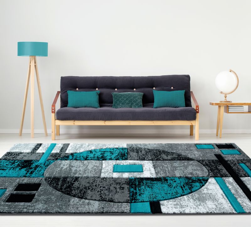 United Weavers Bristol Turquoise  Machine made Rug