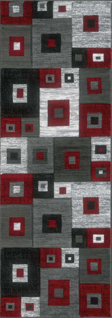 United Weavers Bristol Red  Machine made Rug