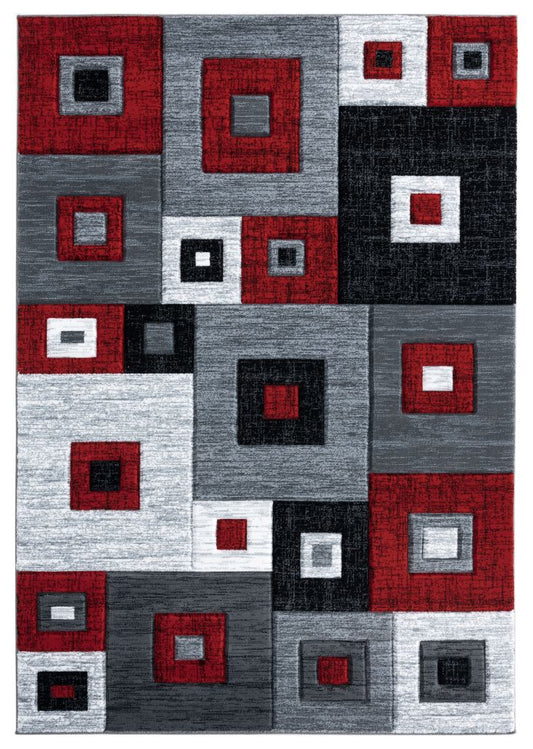 United Weavers Bristol Red  Machine made Rug