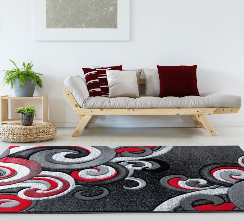 United Weavers Bristol Red  Machine made Rug